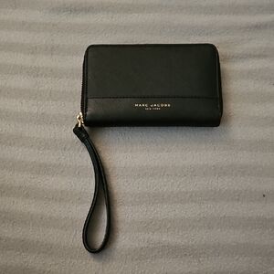 Marc Jacobs Black Wristlet Wallet